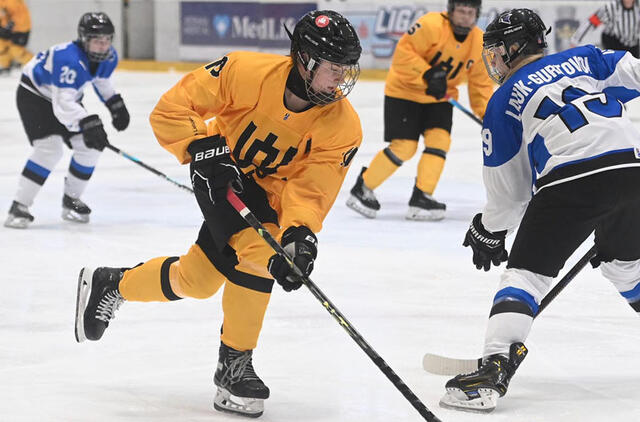 LYDERĖ. Klara Miuller - rezultatyviausia visų laikų Lietuvos moterų rinktinės žaidėja. Hockey.lt nuotr.