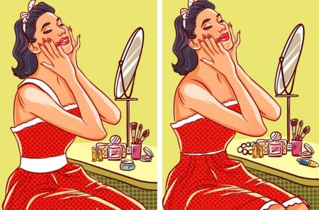 Tik nedaugeliui pavyks rasti visus skirtumus