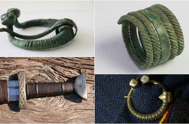 Kuršių papuošalai ir atributai