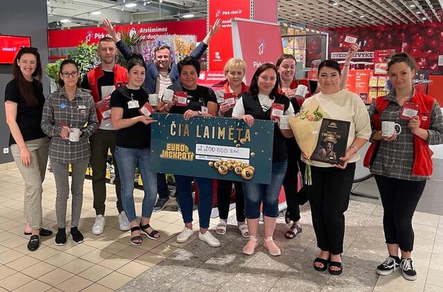 Saltoniškių Rimi laimėtoja