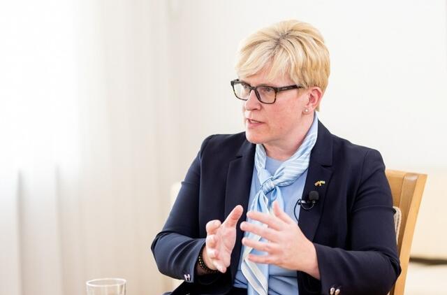 Ministrė pirmininkė Ingrida Šimonytė