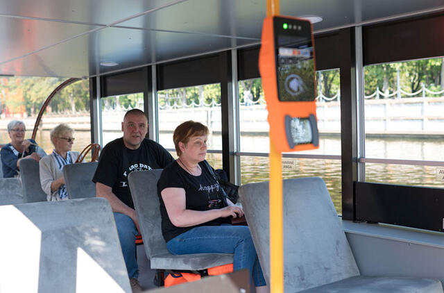 Patogiausios vietos vandens autobuse