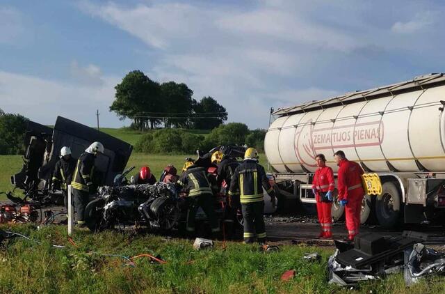 Autoavarijoje žuvo vairuotojas