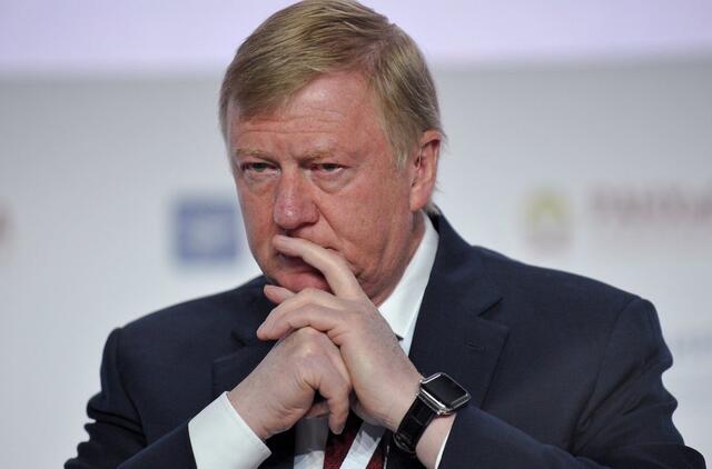 Čubaisas ir jo šeima visiškai nutraukė ryšius su Rusija