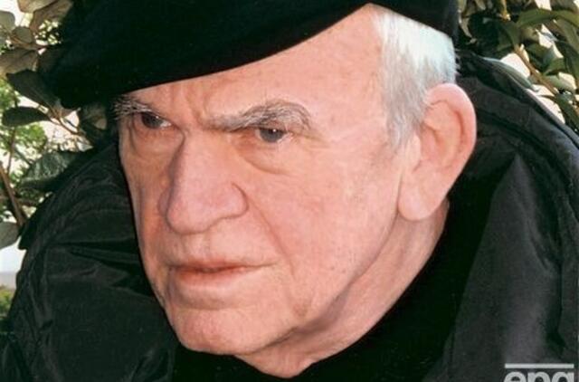 Prancūzijoje mirė rašytojas Milanas Kundera, romano "Nepakeliamas būties lengvumas" autorius