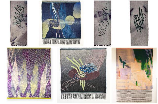 Kristinos Austi tekstilės darbų paroda