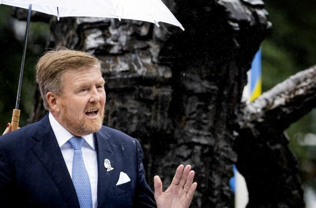 Nyderlandų karalius atsiprašė už vergovę