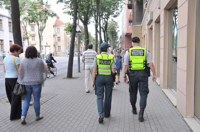 Savaitgalį pajūryje patruliuos sustiprintos policijos pareigūnų pajėgos