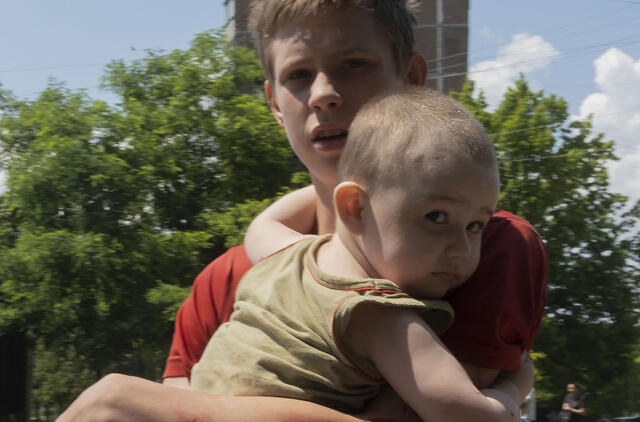 Nuo karo pradžios Ukrainoje jau žuvo 494 vaikai, dar 1 048 buvo sužeisti