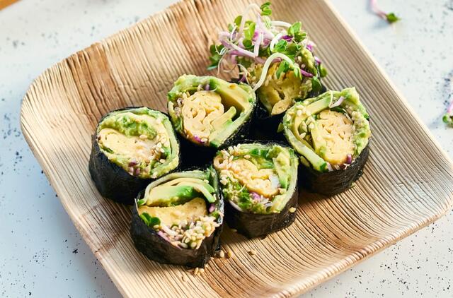 Vegetariški avokadų suktinukai