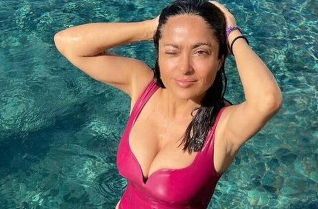 Hayek grožį palaiko naudodamasi veido ir kūno mikrosrovių procedūromis bei radioliftingu