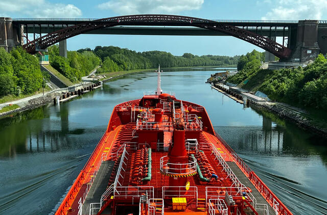 KYLIO KANALAS. Kapitonas Saulius Lučka sako, kad Kylio kanale jau trūksta locmanų. Nuotrauka iš asmeninio archyvo