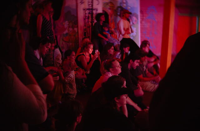 Kintų muzikos festivalio akimirka