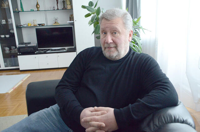 Valstybinio Šiaulių dramos teatro aktorius Sigitas Jakubauskas