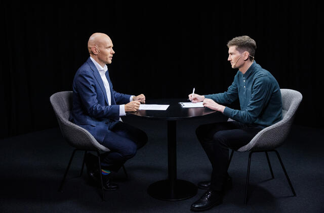 Simonas Bartkus, Edgaras Savickas. ELTA / Karolina Gudžiūnienė