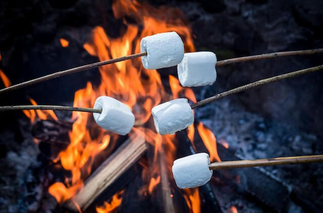 3 paprasti ir nebrangūs desertų ant žarijų receptai