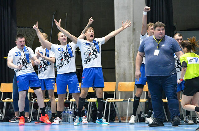 TIKSLAS. Klaipėdos „Dragūnas“ po to, kai iškrito iš EHF Europos taurės turnyro, sieks reabilituotis ir pasisemti gerų emocijų Vilniuje. RK „Dragūnas“ nuotr.