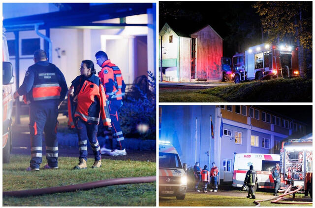 Per gaisrą senelių namuose Vilniuje žuvo du žmonės, dar trys išvežti į ligoninę 