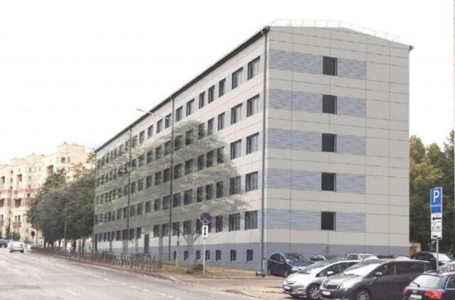 Centro nuotr. Rekonstruojamo pastato vizualizacija