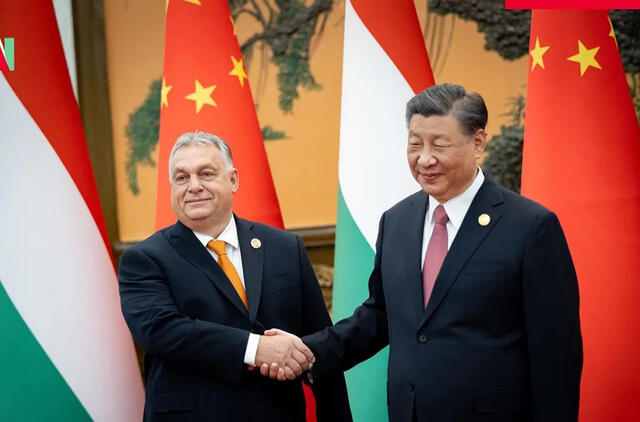 Kinija ir Vengrija pasirašė neįprastą susitarimą viešojo saugumo srityje