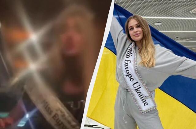 Grožio konkurso dalyvė