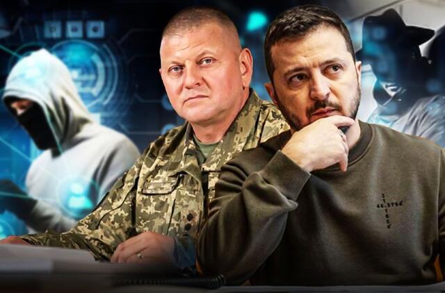 Volodymyras Zelenskis ir Valerijus Zalužnas