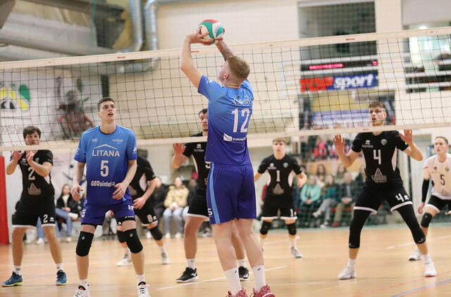 TIKSLAS. Gargždų „Amber Volley“ tinklininkų tikslas - Lietuvos čempionų titulas. Organizatorių nuotr.
