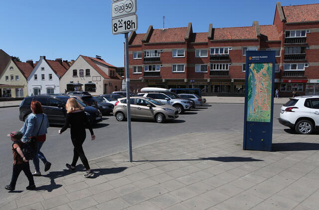 ZONA. Kompensacijos už neįrengtas vietas galioja Klaipėdos senamiestyje ir jo prieigose. Redakcijos archyvo nuotr.