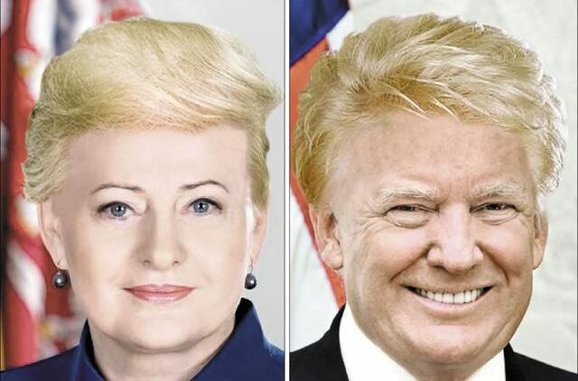 Dalia Grybauskaitė, Donaldas Trumpas