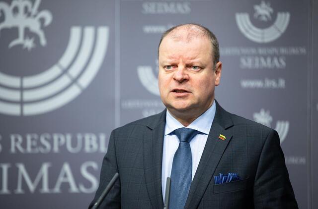 Saulius Skvernelis. ELTA / Andrius Ufartas